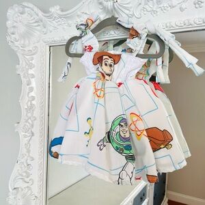 New York Couture One of a Kind Kids Girls You Got A Friend in Me Ruffle Dress